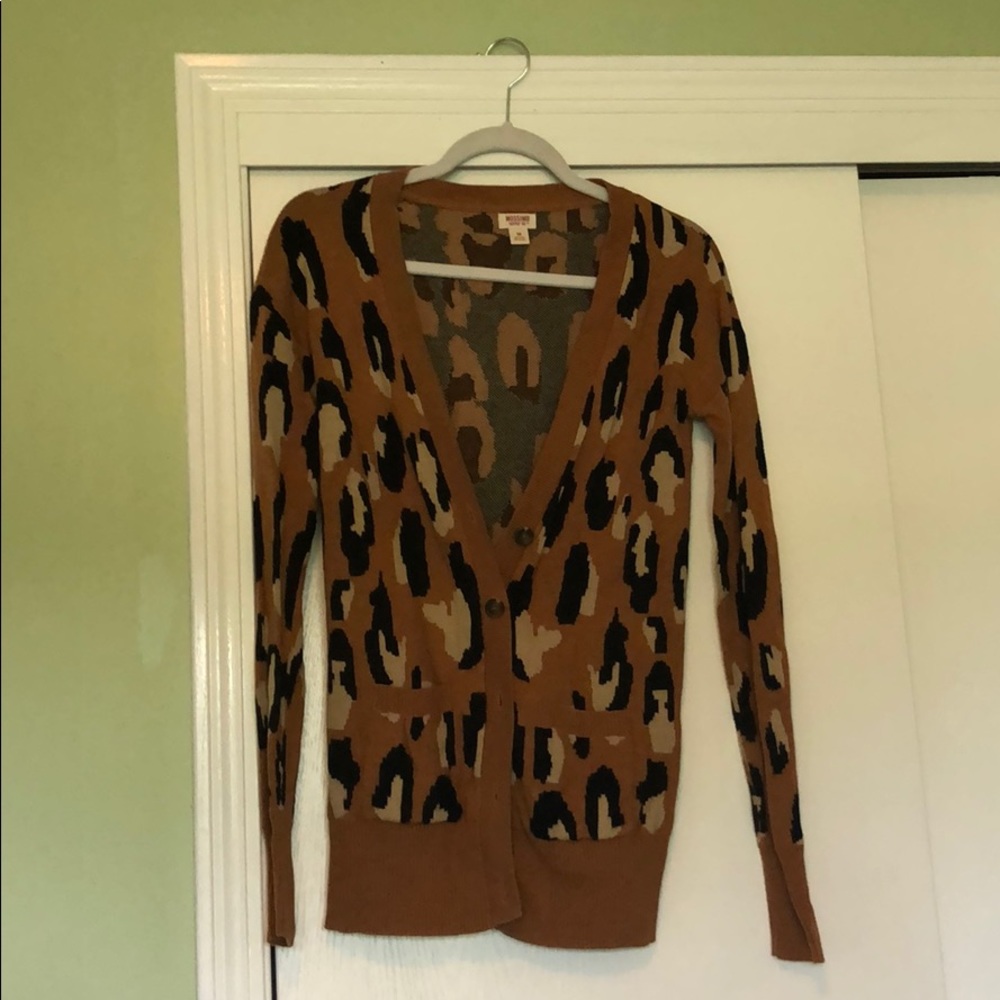 Leopard Cardigan